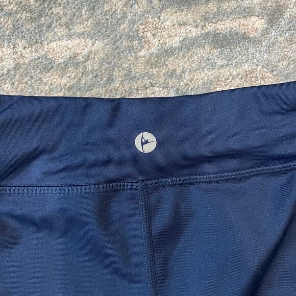 90 Degree by Reflex Navy Blue Pocket Leggings 10 - Picture 5 of 6